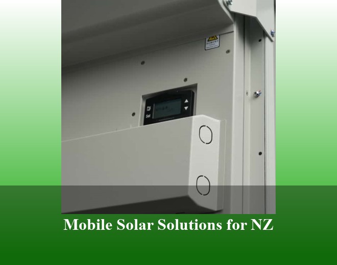Mobile Solar Solutions for NZ